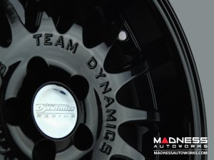 FIAT 500L Custom Wheels by Team Dynamics - Equinox - 18" - Gloss Black